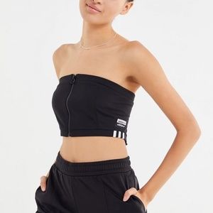 Adidas Front Zip Tube Top size XS